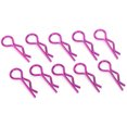 thumbnail image 2 of Ymiko RC Shell Clips Pins,RC Body Clips,10Pcs 8.3MM RC Car Shell Clip R‑Shape Metal Body Clips Pins for 1/5 1/6 1/8 1/10 RC Car, 2 of 8