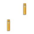thumbnail image 1 of relayinert Electric Mini Shaver Rotary LED Battery Display Portable Pocket Home Travel Beard Shaving Machine Trimmer for Man Gold 2Set, 1 of 6