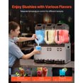 thumbnail image 3 of VEVOR 12Lx3 Tank Commercial Slushy Machine Margarita Smoothie Frozen Drink Maker, 3 of 9