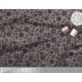 thumbnail image 3 of Soimoi Gray Poly Georgette Fabric Artistic Floral Print Sewing Fabric Yard 52 Inch Wide, 3 of 3