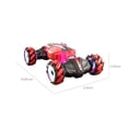 thumbnail image 3 of SIYTUAU 2.4G Dual Remote Mode Stunt Car With Twisting Lights Red Abs Plastic Children'S Toy Gift Rc Car Red, 3 of 9