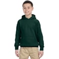 thumbnail image 2 of Gildan Boys Long Sleeve Front Pouch Pocket Hooded Sweatshirt. 18500B, 2 of 7
