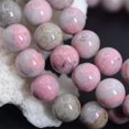 thumbnail image 2 of Bracelet Extensible Unisexe en Perles Rondes 8 mm en Tourmaline Rose Naturelle, 2 of 2