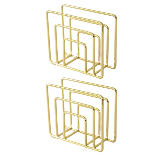 Napkin Holder For Table, Modern Iron Napkin Dispenser With Vertical Design For Kitchen Dining Tables And Countertops, Indoor Outdoor Use