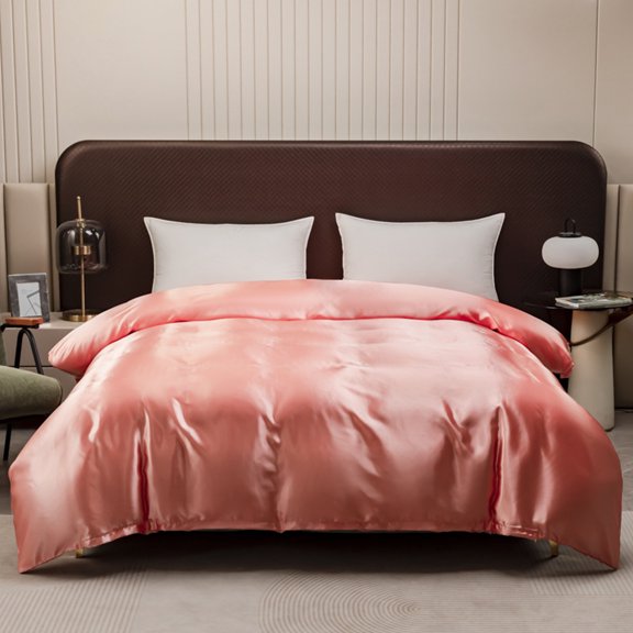 Nilvkv Luxurious Silk Duvet Covers and Bedding with Zippers That Close