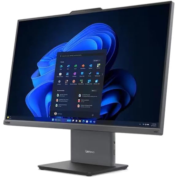 Lenovo ThinkCentre Neo 55a Gen6 23.8" FHD All-in-one Desktop (AMD Ryzen 7 250, 16GB RAM, 512GB SSD, Windows 11 Pro) - Luna Grey (13F9CTO1WWCA1)
