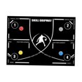 thumbnail image 4 of DYNWAVECA Tapis de Jeu de Pieds de Basketball Tapis de Dribble de Basketball Poignée Antidérapante Entraîneur de Dribble Intérieur Tapis de Pas de Basketball Ligne Blanche avec Sangle, 4 of 10