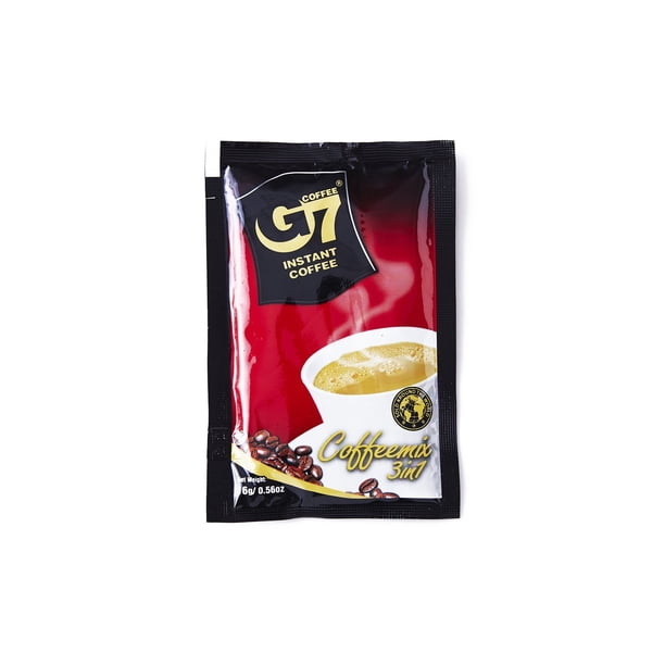 G7 3-in-1 Instant Coffee Mix, Vietnamese Coffee Style, 22-Sachets