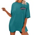 thumbnail image 1 of Birdeem T-Shirt Imprimé à Manches Courtes Col Rond Décontracté pour Femmes, 1 of 6