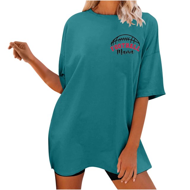 Birdeem T-Shirt Imprimé à Manches Courtes Col Rond Décontracté pour Femmes