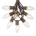 thumbnail image 1 of Novelty Lights 25 Foot C9 Twinkle Outdoor Patio Christmas String Light Set, 1 of 5