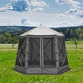 thumbnail image 3 of CazToi Pop Up Canopy Tent 6x6 FT, Hexagonal Outdoor Portable Shade Tent, 3 of 7