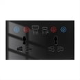 thumbnail image 1 of Tuya WiF Smart Socket USB Type-C Wall Outlet 4-in-1 Universal Electrical Power Plug Power Monitor Touch Switch Black,1 * Socket,Black, 1 of 6