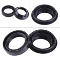 thumbnail image 4 of Motorcycle Front Fork Damper Oil Seal And Dust Boot Set  Kit Powersports Fork Seals, 4 of 8