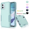 thumbnail image 1 of For Motorola Moto G 5G 2023 Phone Case,2 in 1 Hard PC Phone Case for Moto G 5G 2023 , Rubber & Rugged Shockproof Full Body Protection Case Cover - Black, 1 of 6