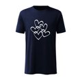 thumbnail image 1 of T-shirt Décontracté à Manches Courtes Imprimé Amour Blanc pour la Saint-Valentin, 1 of 5