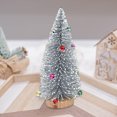 thumbnail image 4 of Desktop Miniature Pine Tree ,Small Christmas Tree,Mini Christmas Tree,Tabletop Small Pine Tree Decor ,Christmas Tree Toppers , Bottle Brush Fake Trees with Wooden Base for Tabletop Decorative, 4 of 9