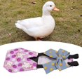 thumbnail image 1 of Poulet pour Animaux de Compagnie, Couches de Canard d'Oie Lavables Réutilisables pour Canard d'Oie avec Nœud Papillon pour Canard d'Oie de Poulet de Volaille, 1 of 8