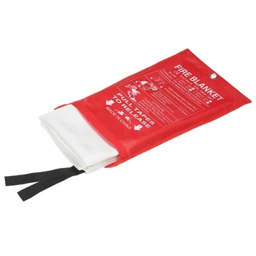1x1m Fire Blanket Fiberglass Fire Flame Retardant Emergency Survival Fire Shelter Safety Cover Emergency Blanket