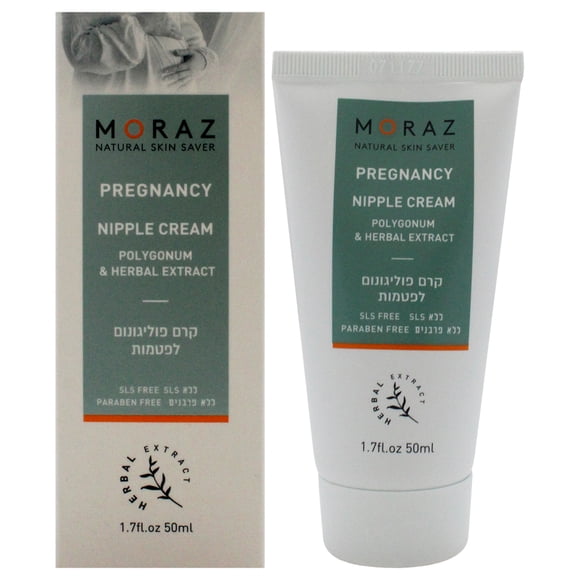 Pregnancy Nipple Cream - Polygonum and Herbal Extract by Moraz for Women - 1.7 oz Cream