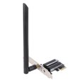 thumbnail image 1 of WiFi 6E PCIe WiFi Card for Desktop PC, 5.2,2.4GHz,5GHz and 6GHz Tri Band 4174Mbps  Adapter,Wireless Adapter Supports 10 11 Linux, 1 of 7