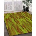 thumbnail image 3 of Ahgly Company Machine Washable Indoor Square Transitional Pistachio Green Area Rugs, 7' Square, 3 of 7