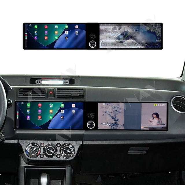 ZWNAV Dual 12.3 inch For Suzuki Swift 2005-2010 GPS Navigation Android 13 Car Radio CarPlay Multimedia Player Head Stereo Unit HD Screen