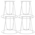 thumbnail image 1 of Miangastore 4 Pcs Lampshade Frame Iron Lampshade Bracket DIY Table Lampshade Racks, 1 of 8