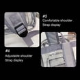 thumbnail image 4 of Clear PVC Stadium Backpack with Large Laptop Compartment 1 Count, 4 of 9
