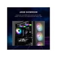 thumbnail image 3 of MSI Mid-Tower PC Gaming Case – Tempered Glass Side Panel – 4 x 120mm aRGB Fan – Liquid Cooling Support up to 240mm Radiator x 1 – MAG Forge 112R, 3 of 5