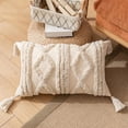 thumbnail image 2 of Housses de Coussins Décoratives pour la Maison, Housse de Coussin à Pompons 30x50 cm, 2 of 8