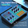 thumbnail image 4 of Baohd DJ Mixer Sound Mixer Board Condenser Mic OTG Lossless Transmission for Home Computer Recording Special, 4 of 8