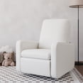 thumbnail image 2 of Graco Teddi Power Recliner Swivel Glider, Ivory Basketweave, 2 of 18