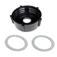 thumbnail image 3 of Oster Blender Replacement Parts Kit: 4-Blade Ice Crusher, Screw Cap & 2 O-Ring Gaskets - High-Quality Rubber Accessories for Blender Refresh and Repair (Gasket Size: Inside 70mm/2.76in, Outside, 3 of 6