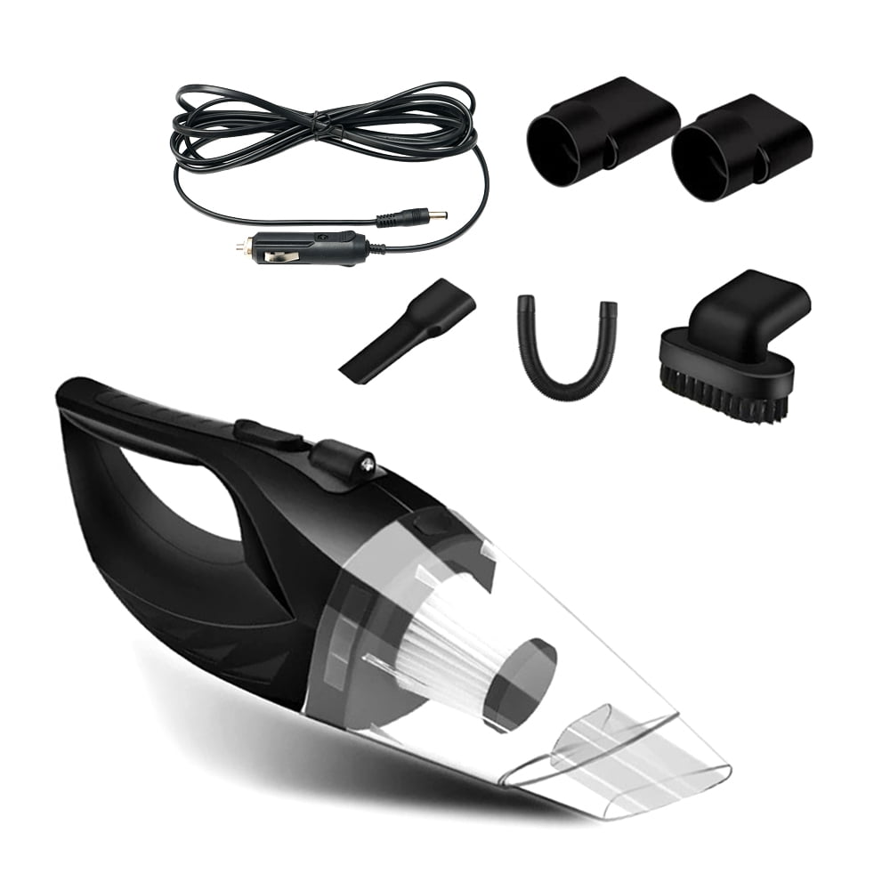 Car Vacuum Cleaner High Power Wired Portable Handheld Car Vacuum Cleaner DC 12V for Quick Car Cleaning
