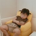 thumbnail image 2 of predolo Kids Sofa Chair Removable Cover Child Armchair Rounded Armrests Young Child Sofa Chair, Beige, 2 of 9
