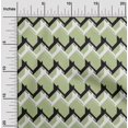 thumbnail image 1 of oneOone Cotton Flex Fabric Chevron Geometric Printed Fabric 1 Yard 40 Inch Wide, 1 of 1