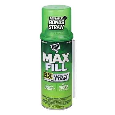 DAP Touch ‘N Foam Max Fill™ Scellant À Expansion Maximale, 340g, Créme