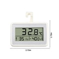 thumbnail image 3 of Large Screen Display Household Electronic Wall-mounted Refrigerator Temperature Gauge Can Be Set High And Low Temperature Alarm Temperature Gauge With Bracket, 3 of 9