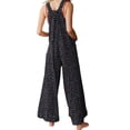 thumbnail image 4 of Gupgi Femmes Salopette de Style en Vrac, Col Carré Sans Manches une Seule Pièce, 4 of 8
