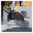 thumbnail image 2 of 6800W Electric Circular Saw Multi-Function Angle Adjustable Portable Cutting Machine With Blades Wood Metal Stone Tile Cutter ,Long Lasting, 2 of 7