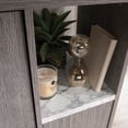 thumbnail image 2 of Sauder East Rock Storage Cabinet, Ashen Oak, 431753, 2 of 9