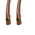 thumbnail image 3 of fastboy 2x Fashionable PU Leather Bag Handles for DIY Crafting Light Brown 40cm 1Set, 3 of 4