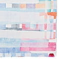 thumbnail image 3 of Motif Printed Faux Rabbit Swatch Pink & Blue 5 ft. x 7 ft. Area Rug, 3 of 6