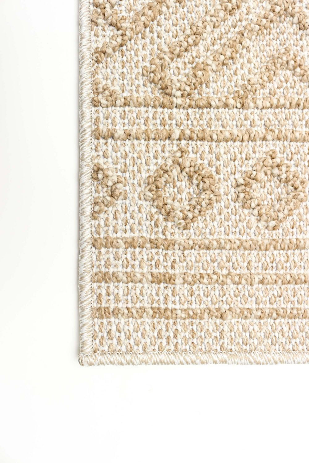 ECARPET Jute Style Area Rug for Bedroom, Living Room