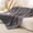 Dark Gray #2, variant on Summer Knitted Blanket Lightweight Ice Blanket for Hot Sleepers 130x170cm (51x67in) Breathable All Season Use GrayPinkBeigeYellowKhakiRedDark Gray