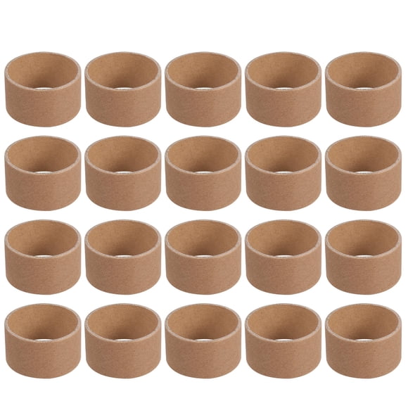 Greenadscape 20 Pcs Diy Craft Paper Rolls Brown Cardboard Paper Roll For Kids And Friends Art Projects