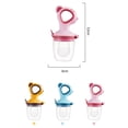 thumbnail image 3 of TIELUTT Baby Food Feeder Fruit Pacifier Food Fruit Feeding Teether for Toddler Early Pregnancy Test Digital Nonfiction Early Readers Education Book Toddler Education Earrings Early Years Squeak and St, 3 of 8