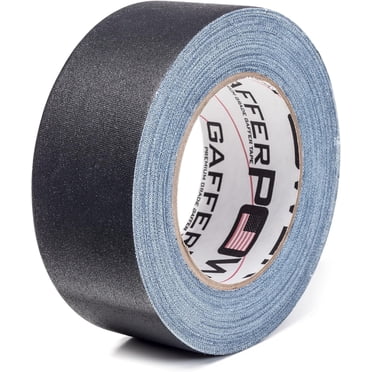 Made in the USA Black Gaffer Tape by Gaffer Power