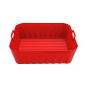 AKEGAMN Air Fryer Silicone Liner Silicone Air Fryers Liner Food Safetys Air Fryer Oven Accessories Reusable Air Fryer Silicone Liner Insert